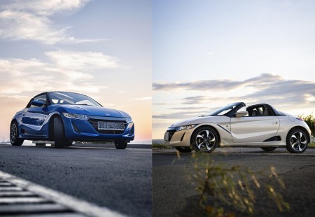 Honda S660 2015 - 2019. Гонка из Японии