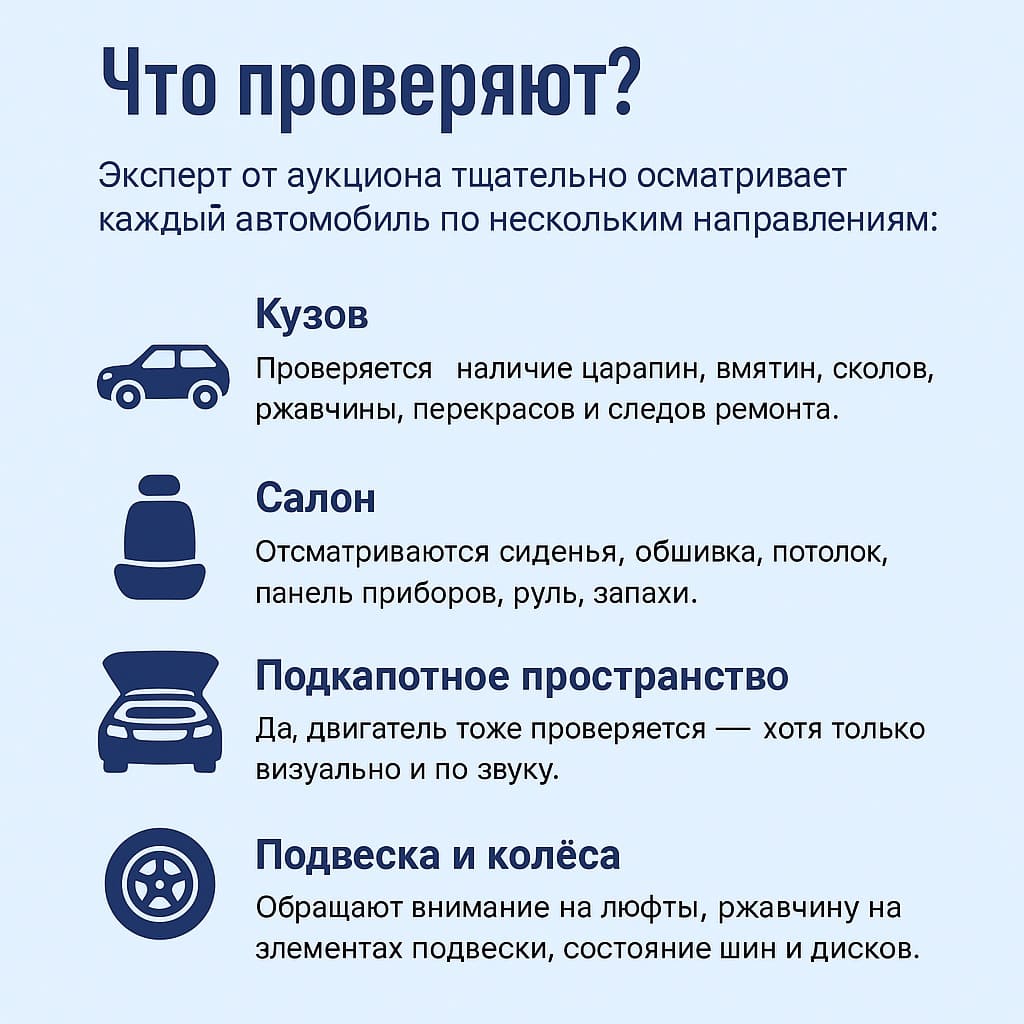 Что проверяют в авто?