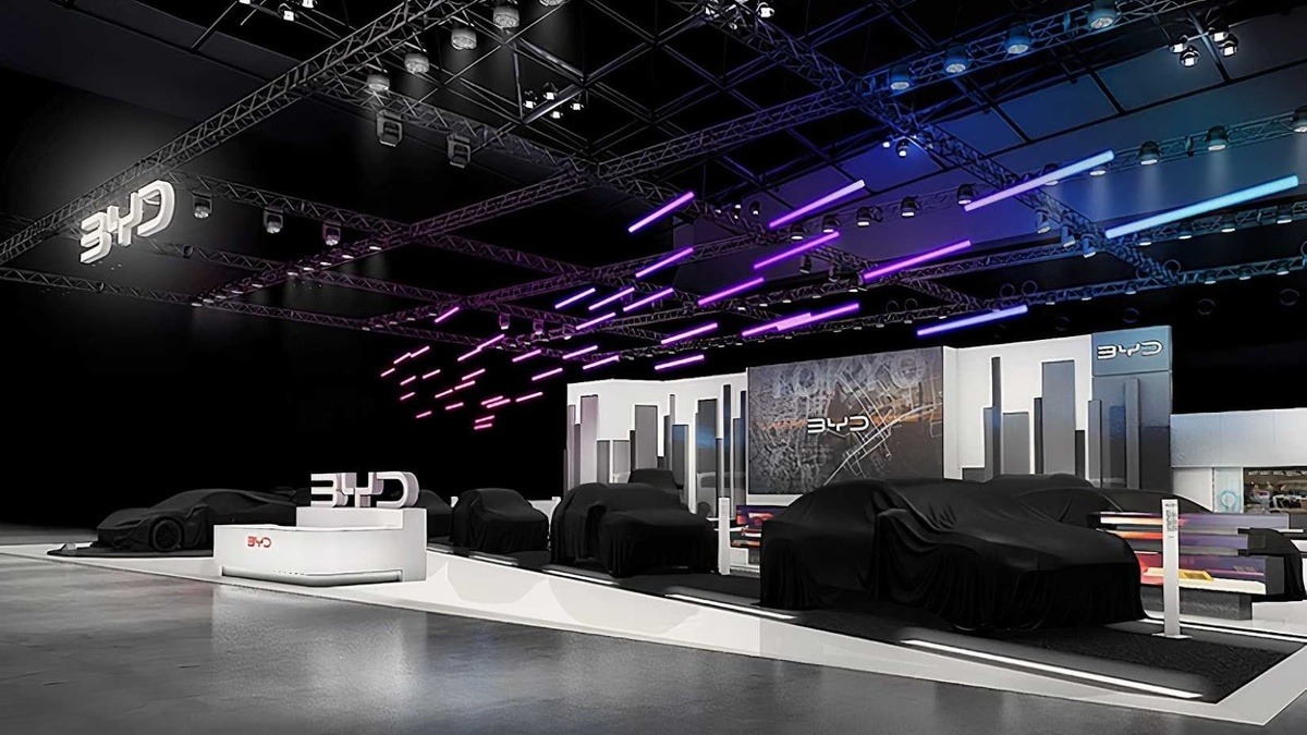 Стенд BYD