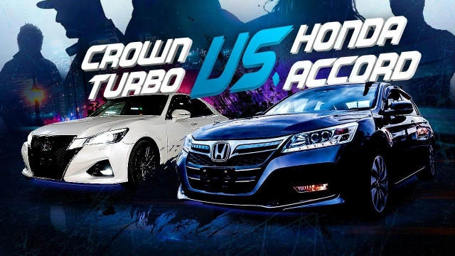 Crown против Accord TURBO против электричества, заезд до 100 км.